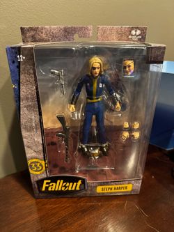 Fallout Steph Harper Action Figure | McFarlane Toys Vault 33 Collectible NIB