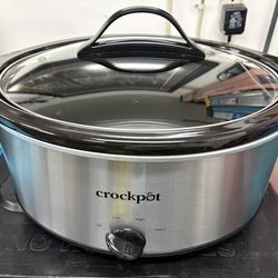 Crock-Pot SCV700-SS 7 qt. Manual Slow Cooker, Classic, Stainless Finish