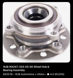 Front wheel hub & bearing assembly for 2020–2021 Mercedes-Benz CLA 45 AMG