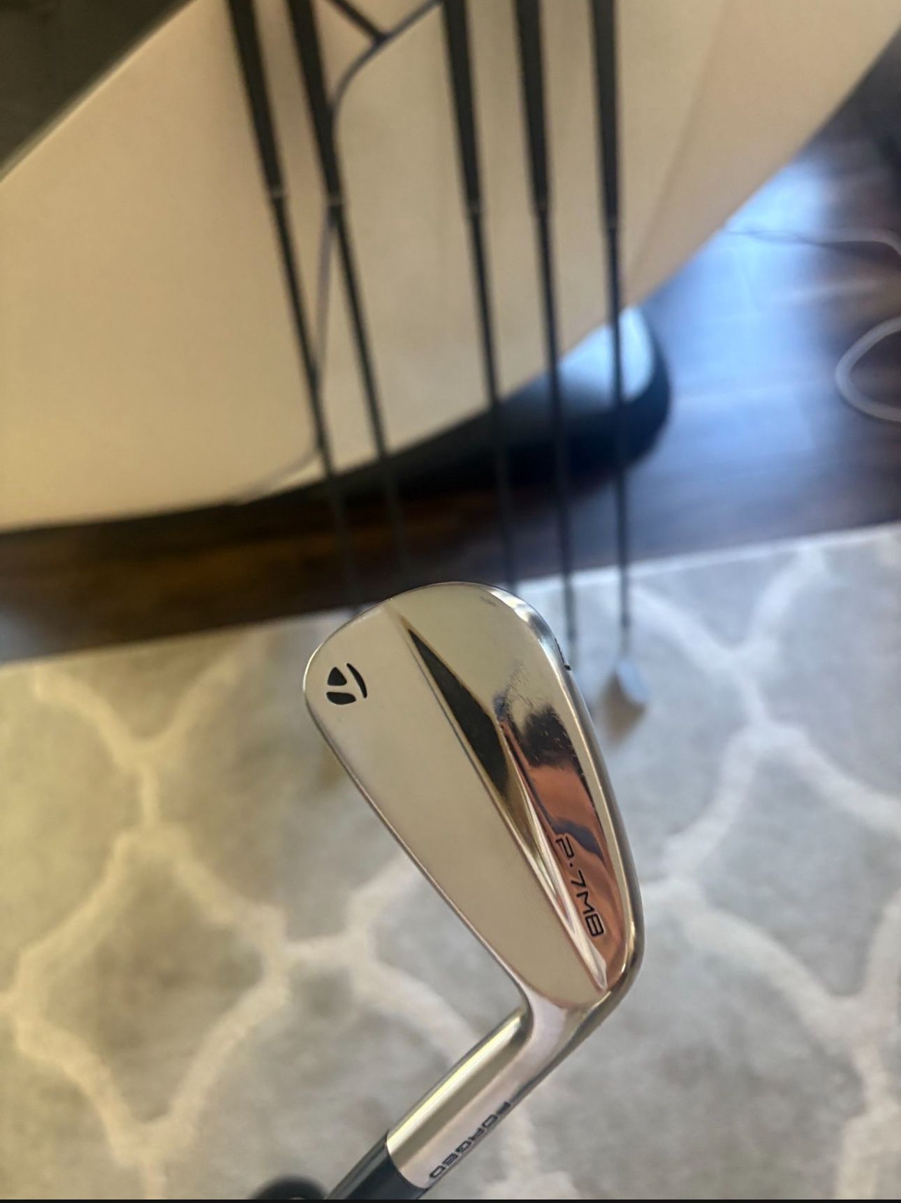 Fer TaylorMade P7MB 5-PW – Shafts Project X Precision Rifle Extra Stiff – Très Bon état