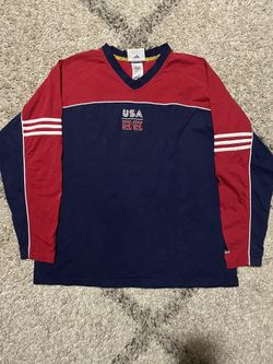1999 Vintage Women’s Soccer FIFA World Cup Adidas Long sleeve Size Medium USA