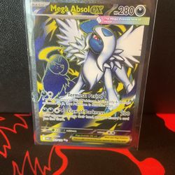 Mega Absol Ex Illustration 