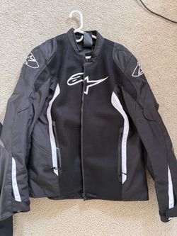Alpinestars v2 air vented textile motorcycle jacket