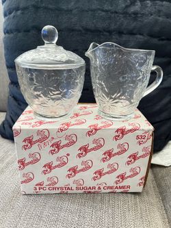 Vintage Princess House Sugar & Creamer