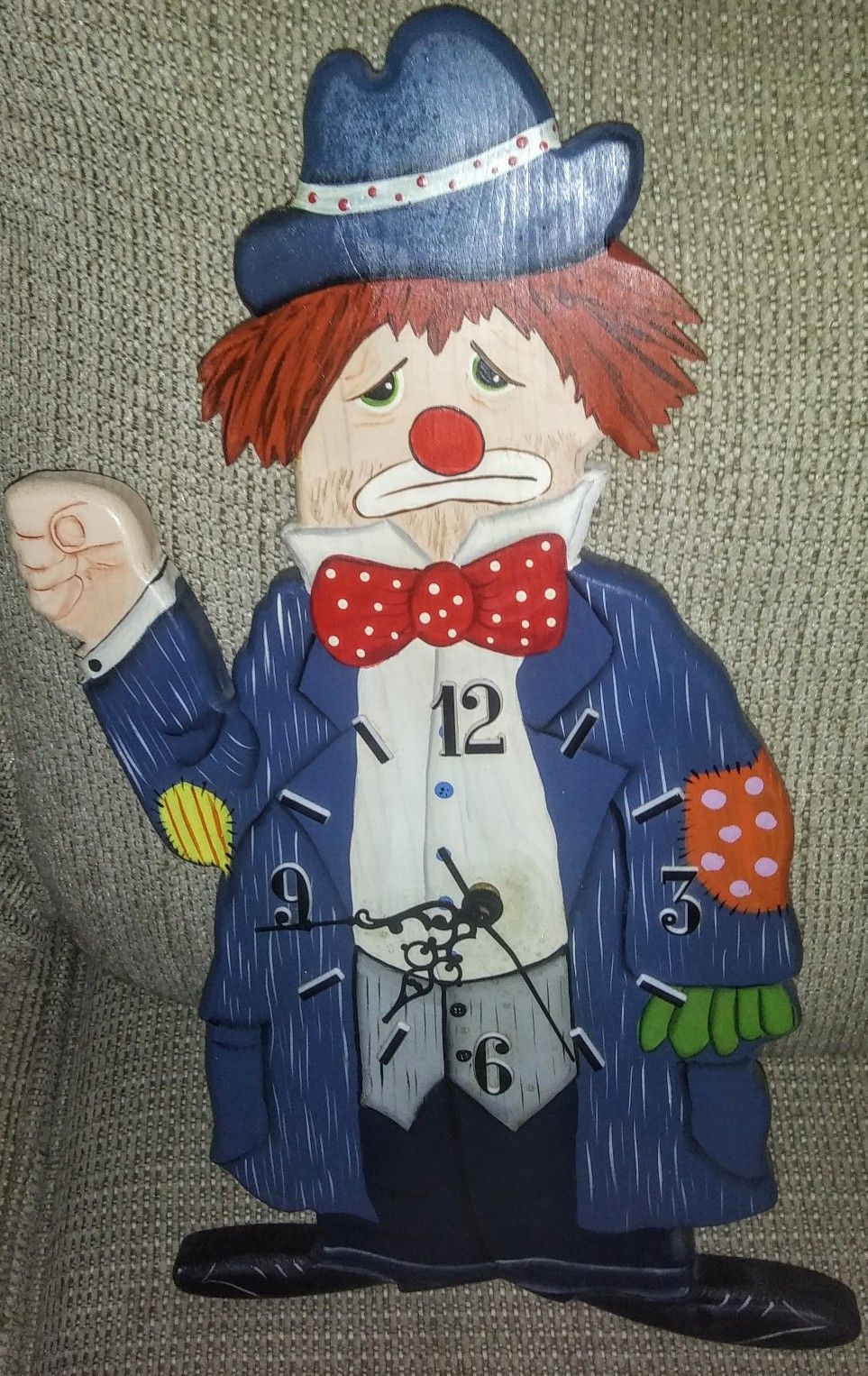 Clown clock