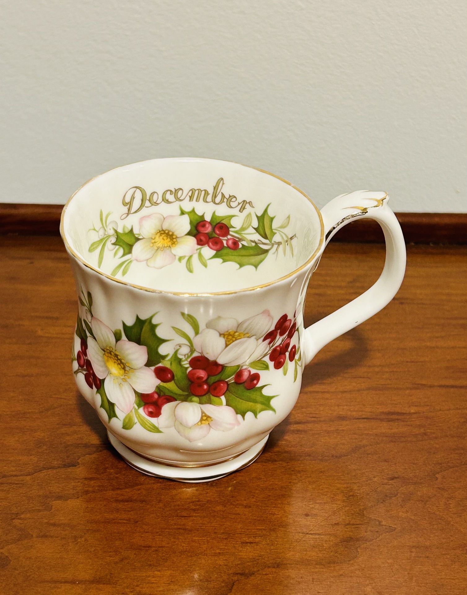 Royal Albert Flower of the Month Tea Cup Vintage 