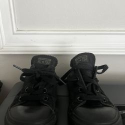 Black Converse - 10C 