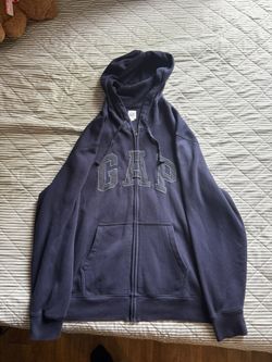 Navy Blue Gap Zip Up