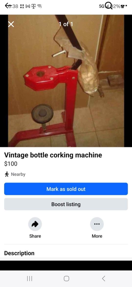 Bottle Corking Machine