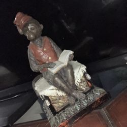 Sitting Monkey Statue Figurine Resin