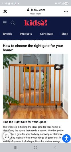 Baby gate (black color)