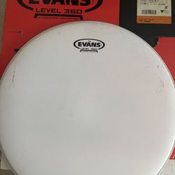 EVANS  14” top Head Snare Drum Head 