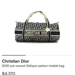 Dior Gym Bag RARE