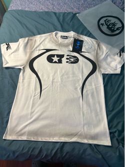 Hellstar White Jersey Shirt