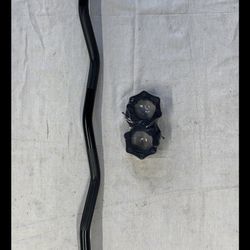 Olympic EZ Curl Barbell Bar, 48-inch Curling Bar, Fits 2-inch Weight Plates, Strength Training Bar for Weightlifting with 2 Spring Collars (350LBS We 