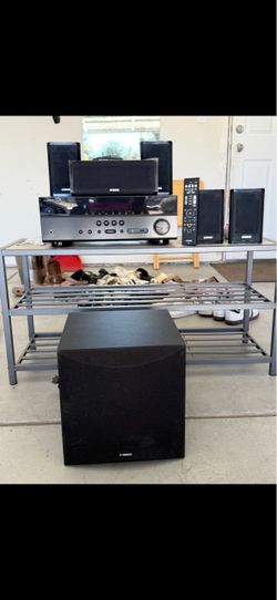 Yamaha home theatre system bundle