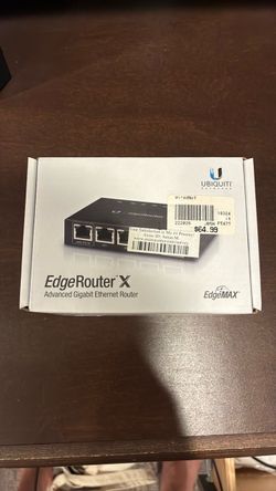 Ubiquiti EdgeRouter X  5 Port Gigabit Wired ER-X