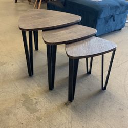 3-pc End Table Set