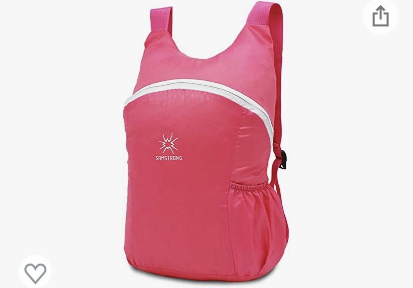 Brand New Lightweight Waterproof Hiking Backpack Pink