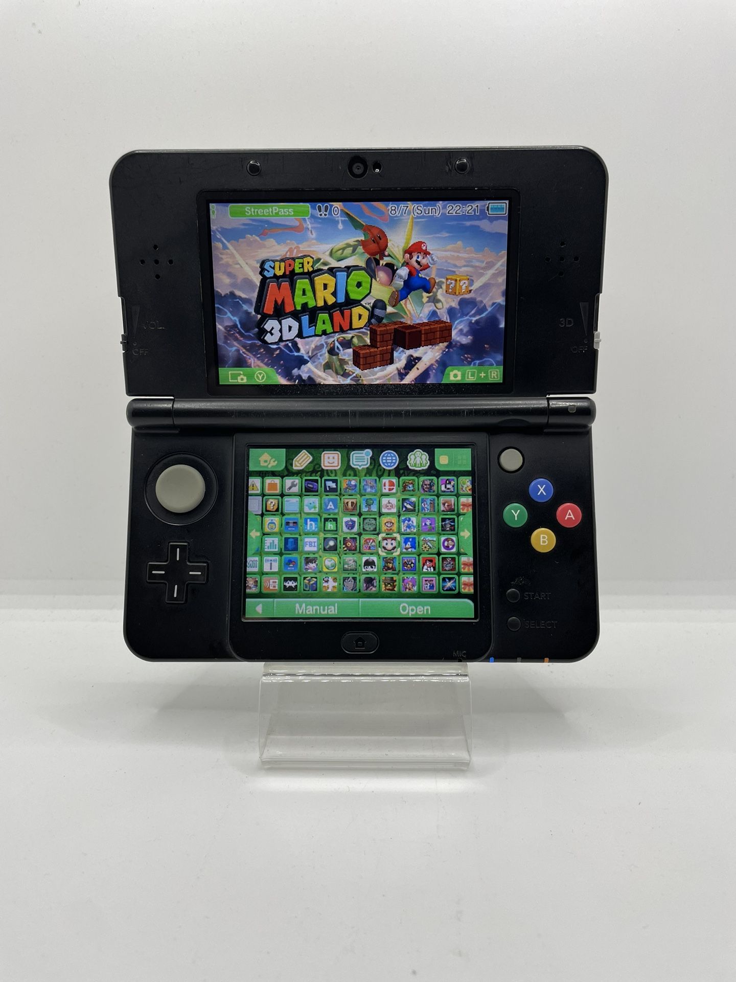 New 3DS Console New Nintendo 3DS Kisekae Plate Pack Super Mario Maker With Games, Stylus & Charger Region Free/English