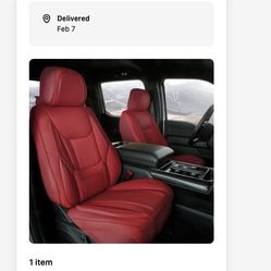 Brand New Coverland Custom-Fit Leather Seat Covers - Lexus NX (2022-2025)