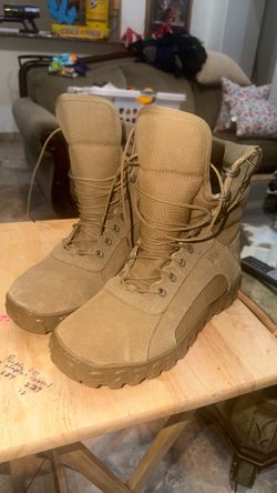 Rocky S2V Special Ops Coyote Boots Mens Size 9M Brown Suede Tactical Military