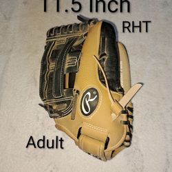 11.5" Rawlings Baseball Glove In Brand New Excellent Condition (WPM115NC) Right Hand Throw