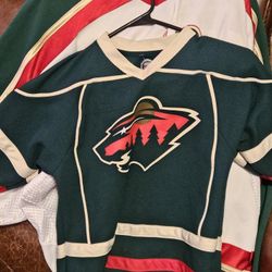 NHL MN Wild Jerseys