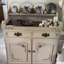 Hand Painted Dry Sink