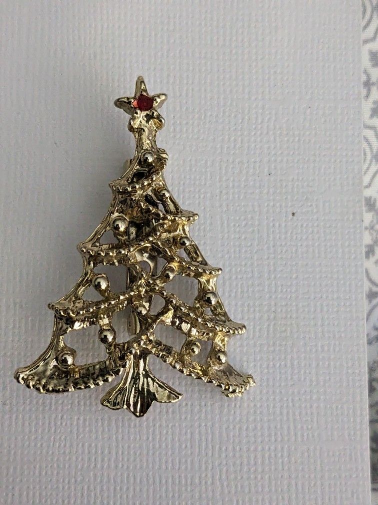 Vintage Christmas Brooches