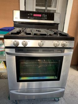 Kenmore stainless steel gas 5 burner stove