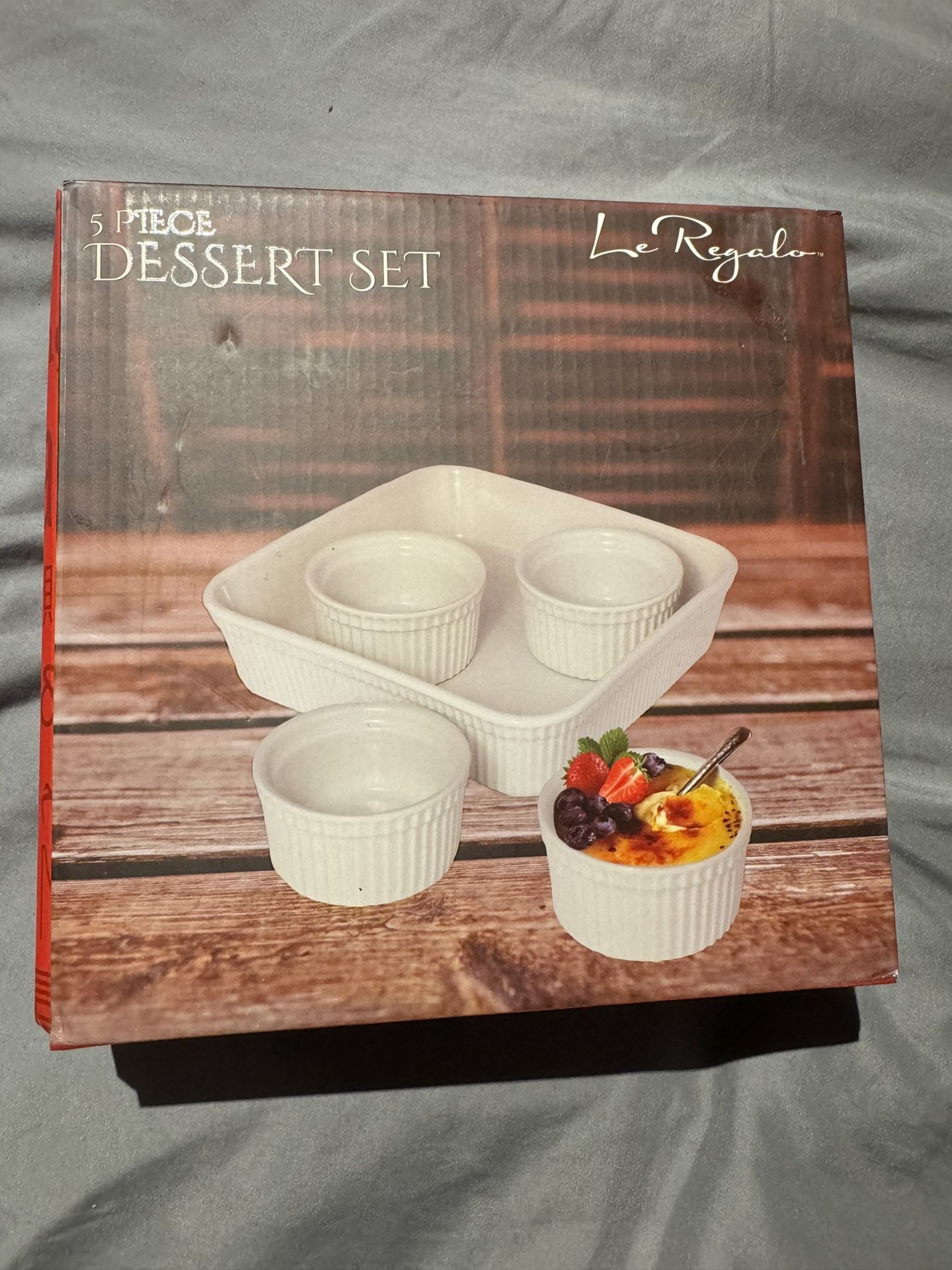 Le Regalo 5 Piece Dessert Set