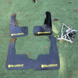 Subaru wrx rally armor mudflaps