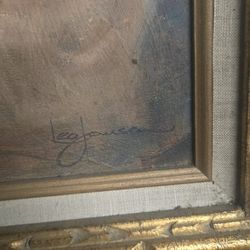 Leo Jensen Hand Painting 