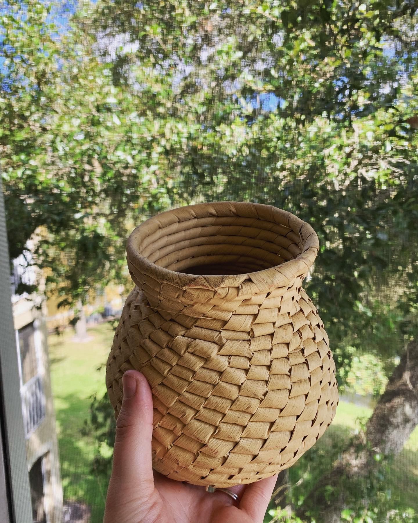 Wicker Bowl