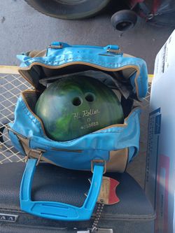 Vintage Bowling Ball 