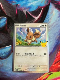Eevee #117 Pokemon TCG 30th Celebration
