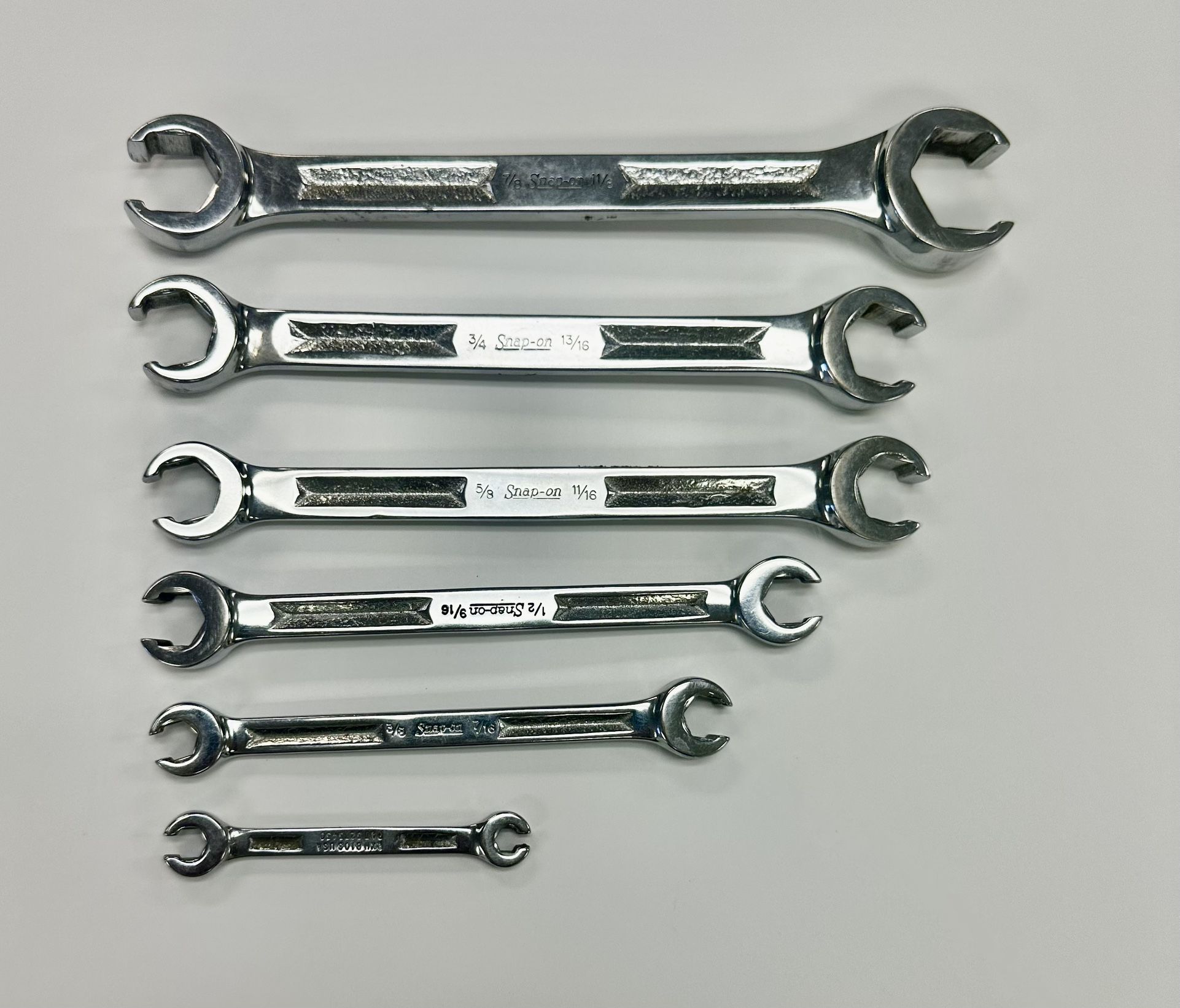 Snap On Vintage Flare Nut Wrenches