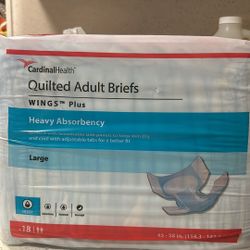 CardinalHealth Quilted Adult briefs