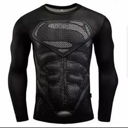 Original DC comics SuperMan long sleeve - small 