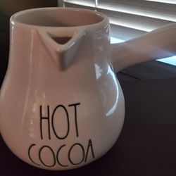 Rae Dunn "Hot Cocoa" pot
