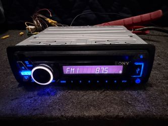 Sony stereo cd and bluetooth