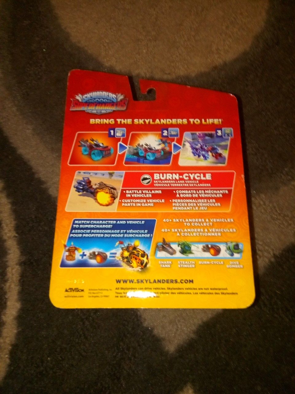 Skylanders Supercharger Burn Cycle New In box