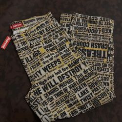 Supreme Dash Snow Double Knee Pants 