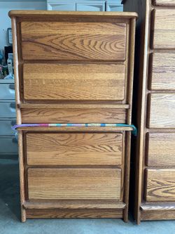 Two night stands - Solid Oak - Vargas Furniture Manufacturer