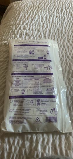 Lansinoh Breastmilk Storage Bags has (47 bags) in them