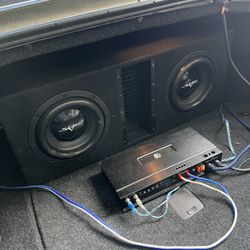 10 Skar Evl + 1100w Memphis Audio Amp.  