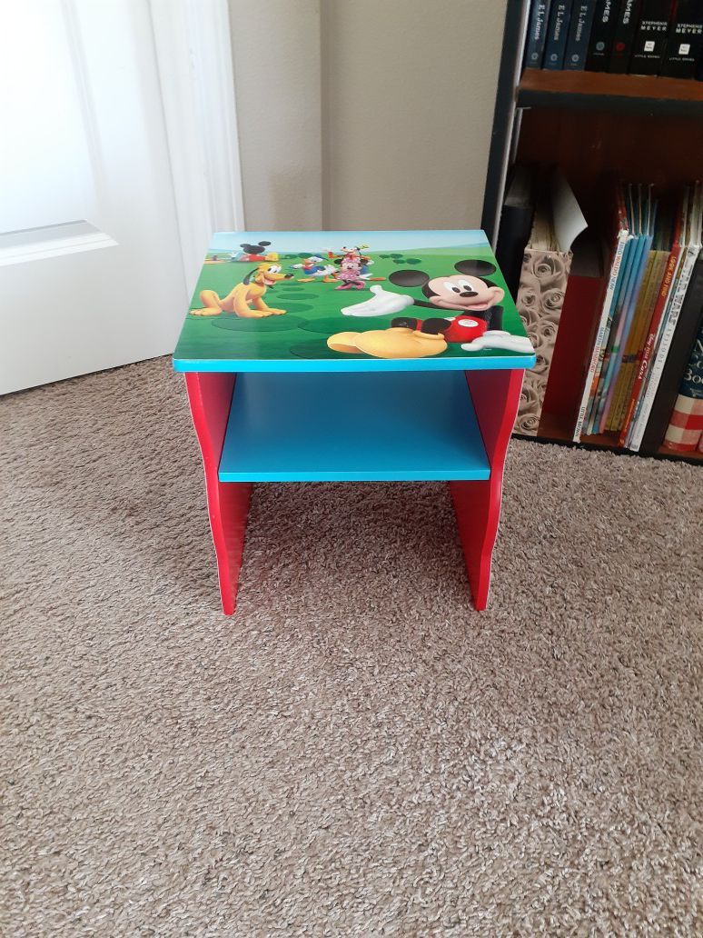 Mickey Mouse toddler night stand