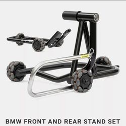 2021 Dynamoto Motorcycle Stand Fits most BMW motorcycles with left side drive shaft.