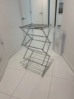Foldable Clothes Drying Rack | 3-Tier Expandable